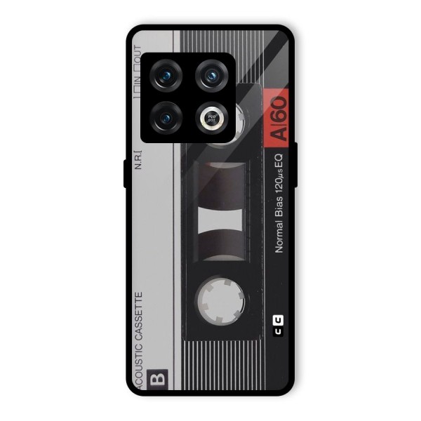 Casette Design Glass Back Case for OnePlus 10 Pro 5G