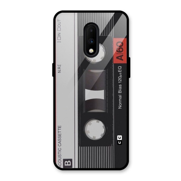 Casette Design Glass Back Case for OnePlus 7