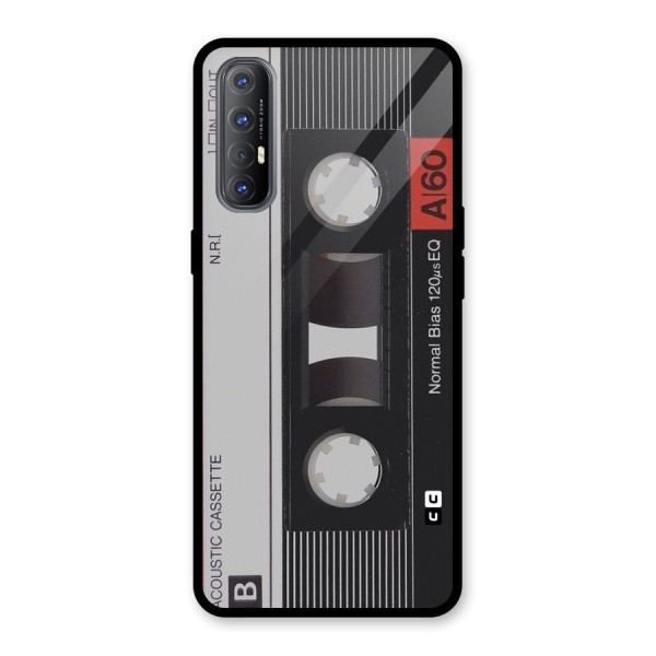 Casette Design Glass Back Case for Oppo Reno3 Pro