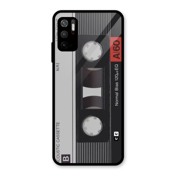 Casette Design Glass Back Case for Poco M3 Pro 5G