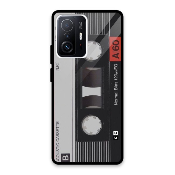 Casette Design Glass Back Case for Xiaomi 11T Pro