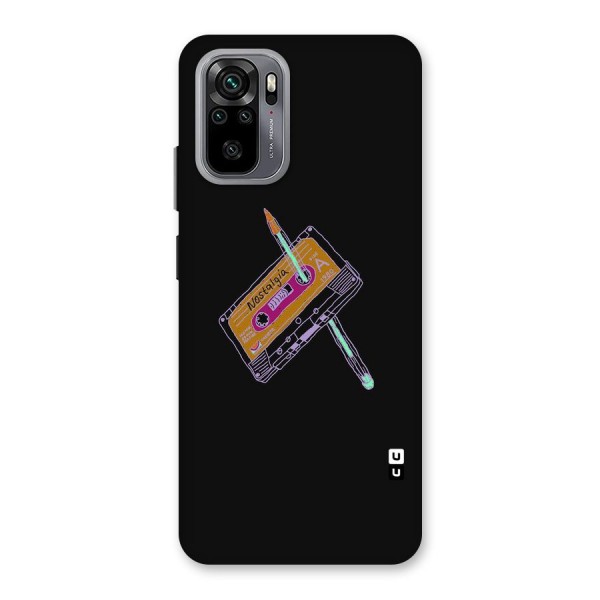 Casette Nostalgia Back Case for Redmi Note 10