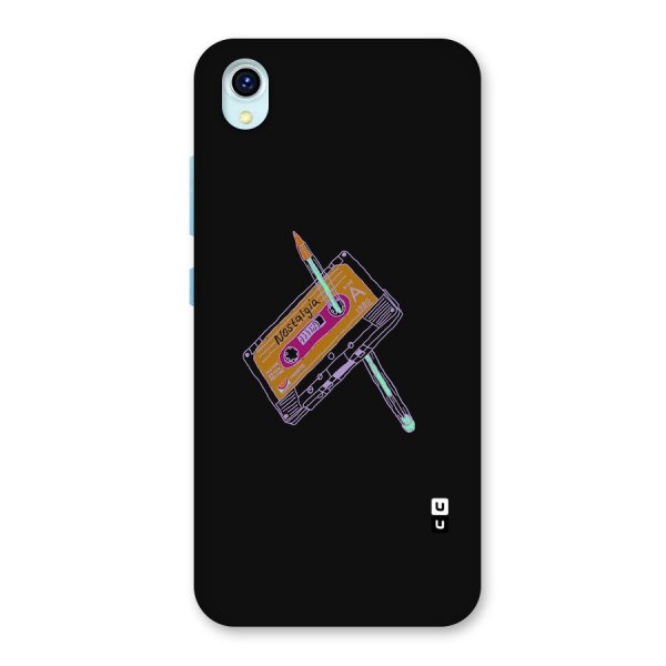 Casette Nostalgia Back Case for Vivo Y1s