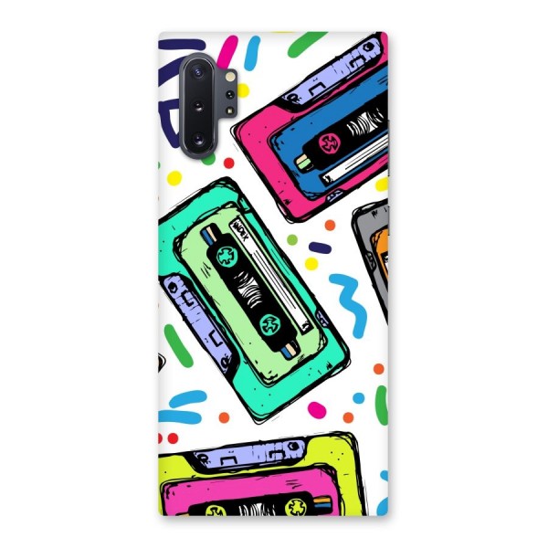 Cassette Pattern Back Case for Galaxy Note 10 Plus