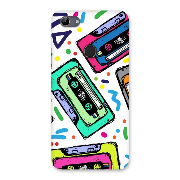 Cassette Pattern Back Case for Vivo Y81