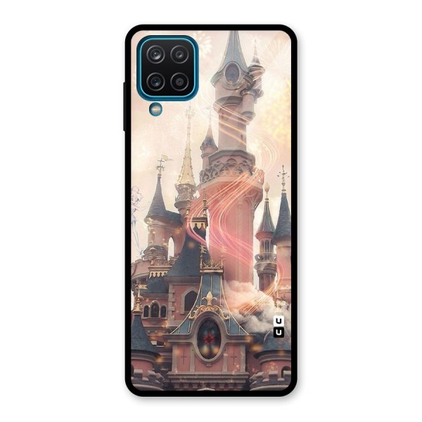 Castle Glass Back Case for Galaxy A12