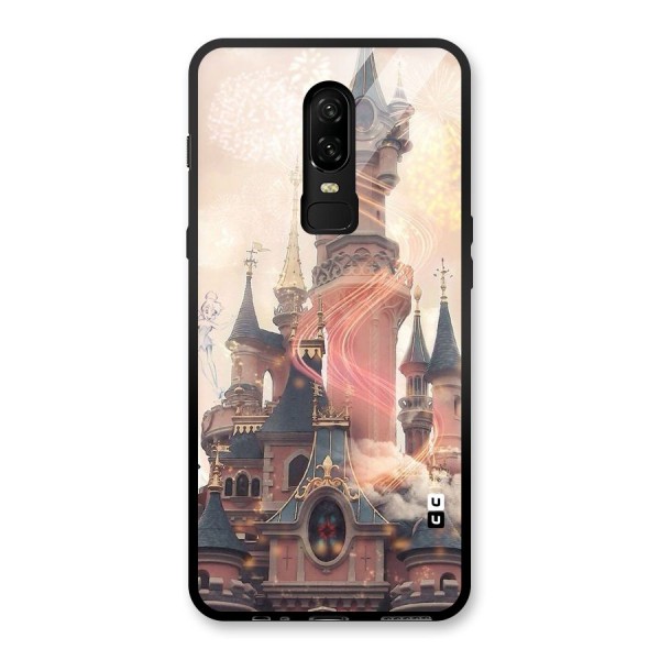 Castle Glass Back Case for OnePlus 6