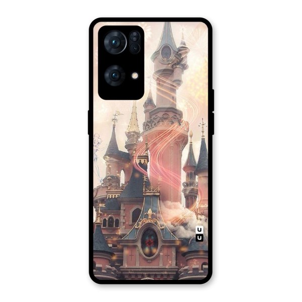 Castle Glass Back Case for Oppo Reno7 Pro 5G