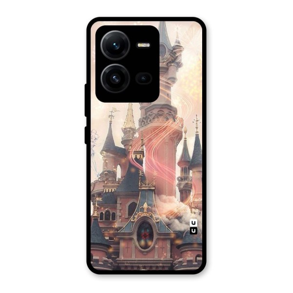 Castle Glass Back Case for Vivo V25