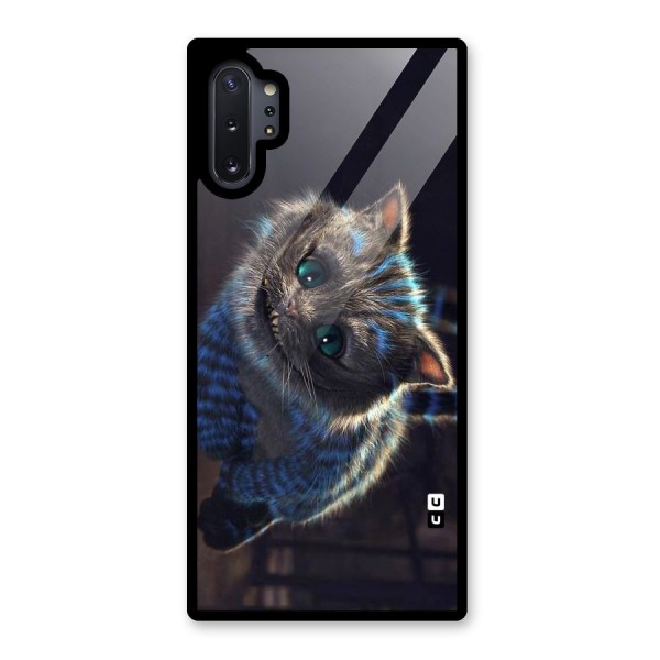 Cat Smile Glass Back Case for Galaxy Note 10 Plus