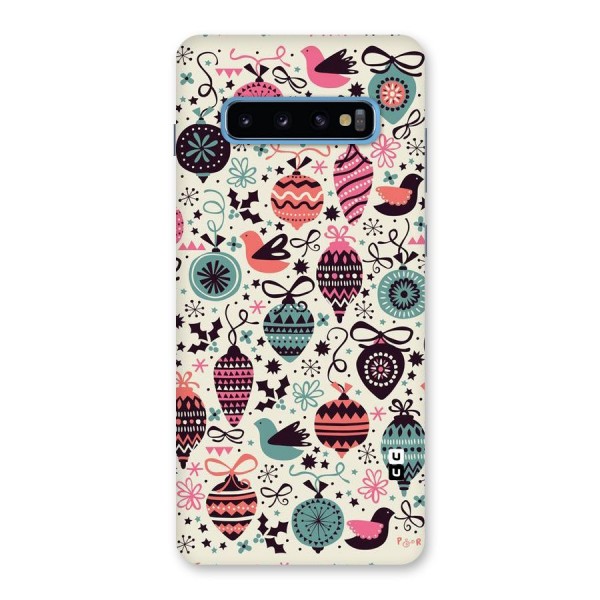 Celebration Pattern Back Case for Galaxy S10 Plus