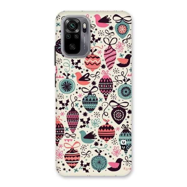 Celebration Pattern Back Case for Redmi Note 10