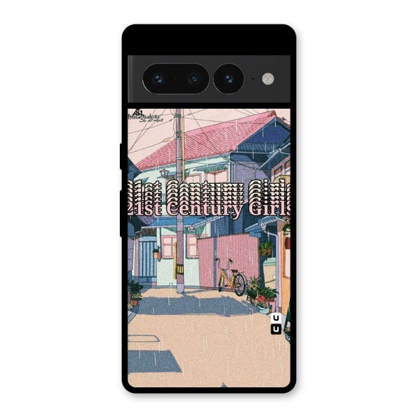 Century Girls Glass Back Case for Google Pixel 7 Pro