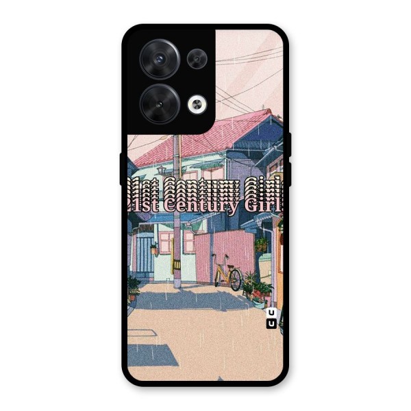 Century Girls Glass Back Case for Oppo Reno8 5G