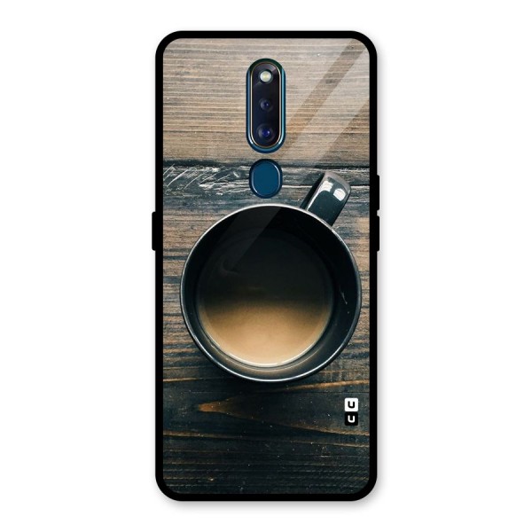 Chai On Wood Glass Back Case for Oppo F11 Pro