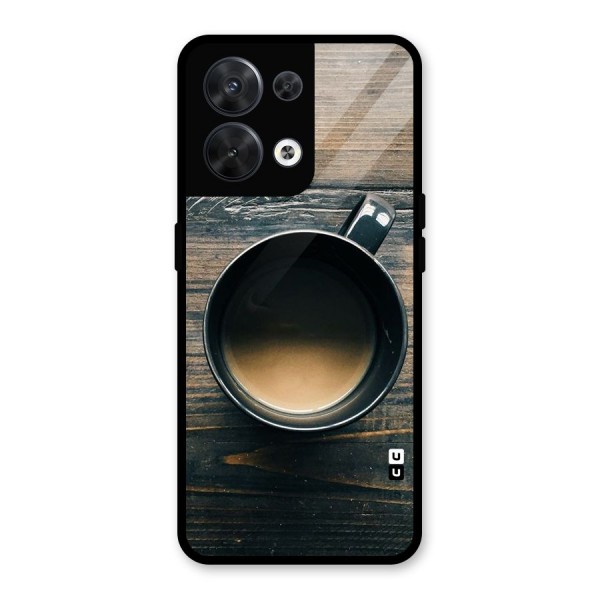 Chai On Wood Glass Back Case for Oppo Reno8 5G