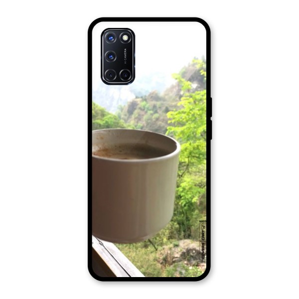 Chai With Mountain View Glass Back Case for Oppo A52