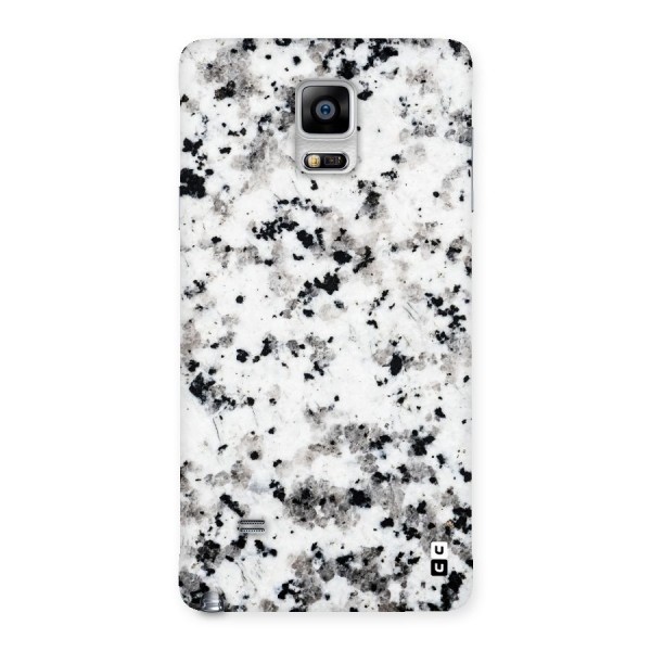 Charcoal Spots Marble Back Case for Galaxy Note 4