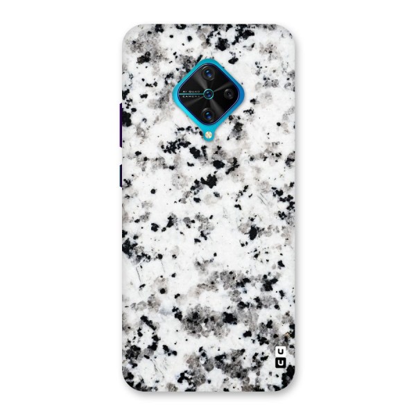 Charcoal Spots Marble Back Case for Vivo S1 Pro