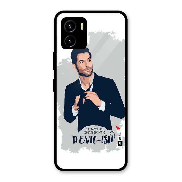 Charming Charismatic Lucifer Glass Back Case for Vivo Y15s