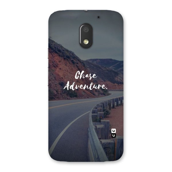 Chase Adventure Back Case for Moto E3 Power