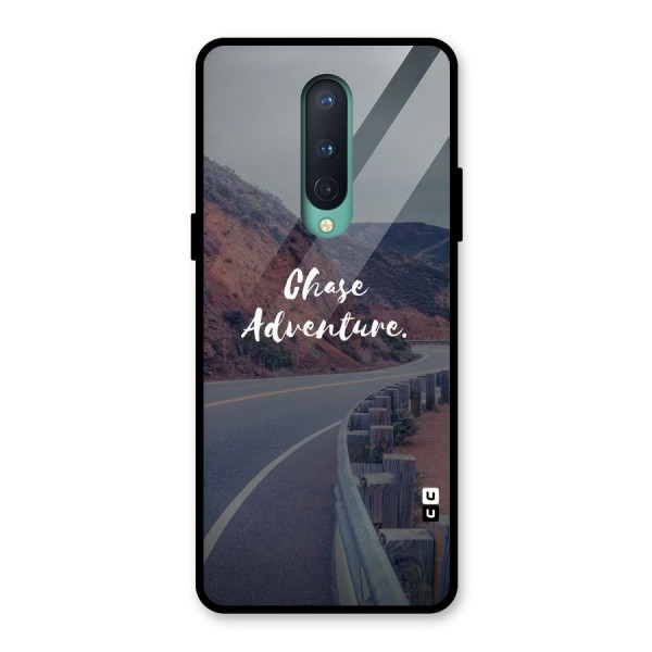 Chase Adventure Glass Back Case for OnePlus 8