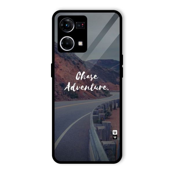 Chase Adventure Glass Back Case for Oppo F21 Pro 4G