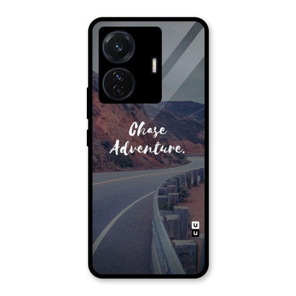 Chase Adventure Glass Back Case for Vivo T1 Pro