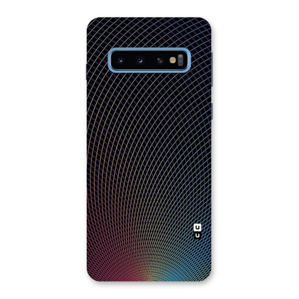 Check Swirls Back Case for Galaxy S10