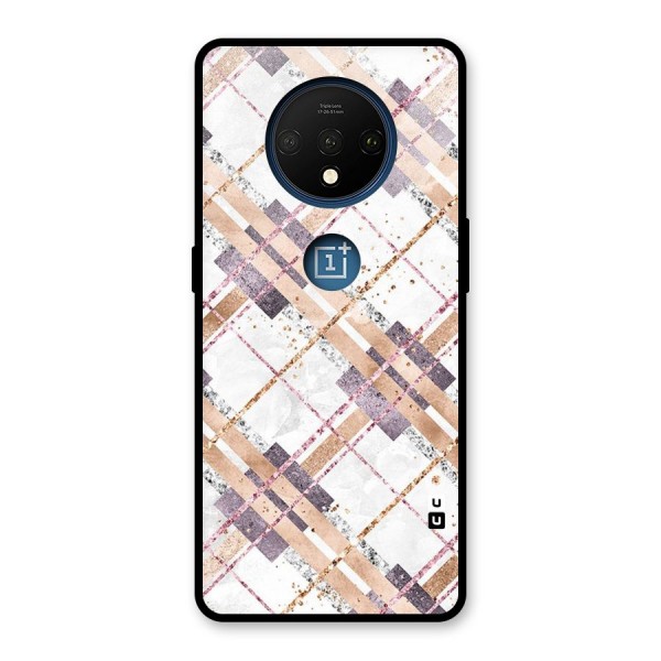 Check Trouble Glass Back Case for OnePlus 7T