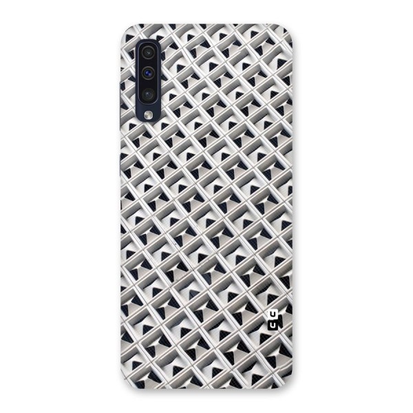 Check White Design Back Case for Galaxy A50