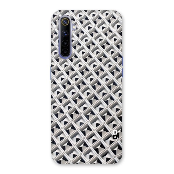 Check White Design Back Case for Realme 6