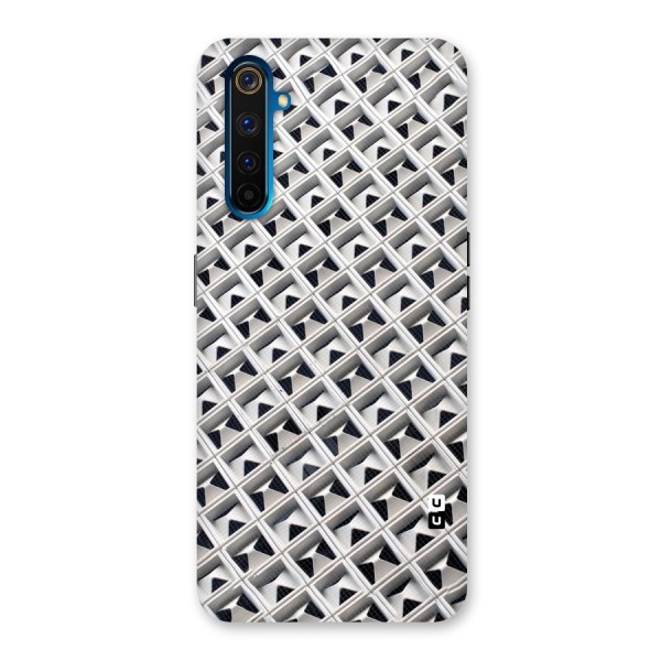 Check White Design Back Case for Realme 6 Pro