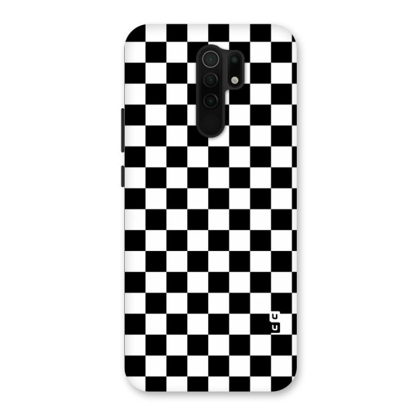 Checkerboard Back Case for Redmi 9 Prime