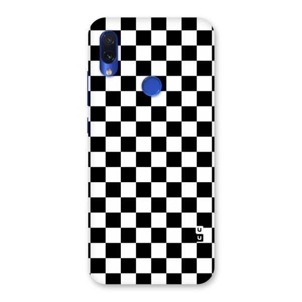 Checkerboard Back Case for Redmi Note 7