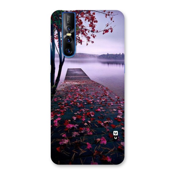 Cherry Blossom Dock Back Case for Vivo V15 Pro