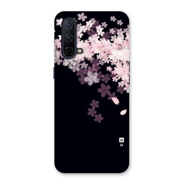 Cherry Flowers Pink Back Case for OnePlus Nord CE 5G