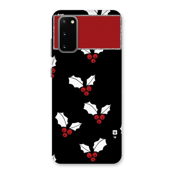 Cherry Leaf Design Back Case for Galaxy S20