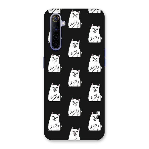 Chill Cat Pattern Back Case for Realme 6