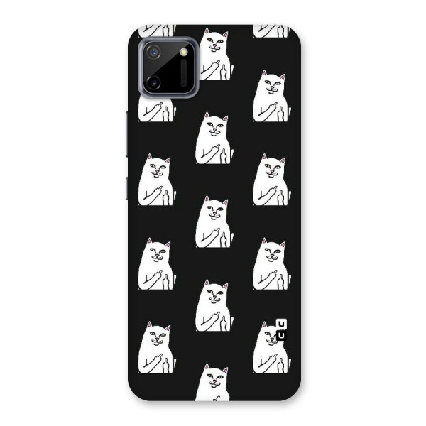 Chill Cat Pattern Back Case for Realme C11