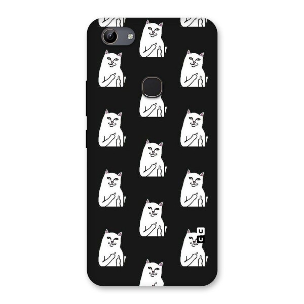 Chill Cat Pattern Back Case for Vivo Y81