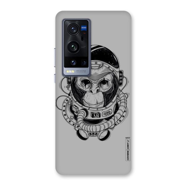 Chimpanzee Astronaut Back Case for Vivo X60 Pro Plus