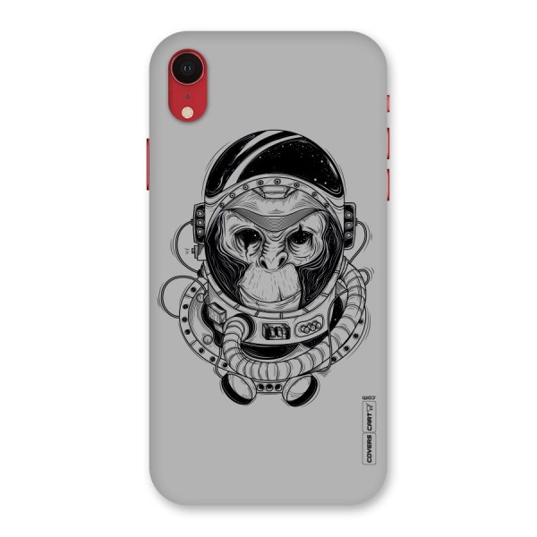 Chimpanzee Astronaut Back Case for iPhone XR