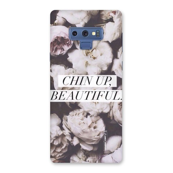 Chin Up Beautiful Back Case for Galaxy Note 9