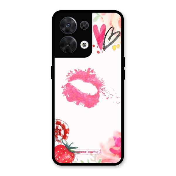 Chirpy Glass Back Case for Oppo Reno8 5G