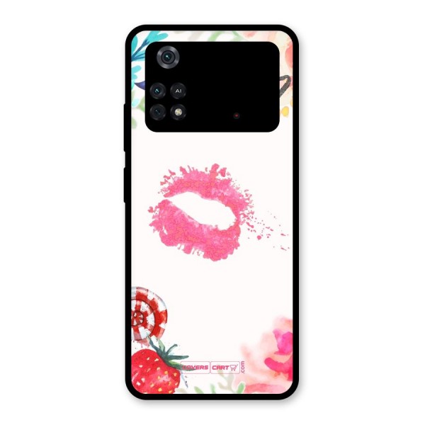 Chirpy Glass Back Case for Poco M4 Pro 4G