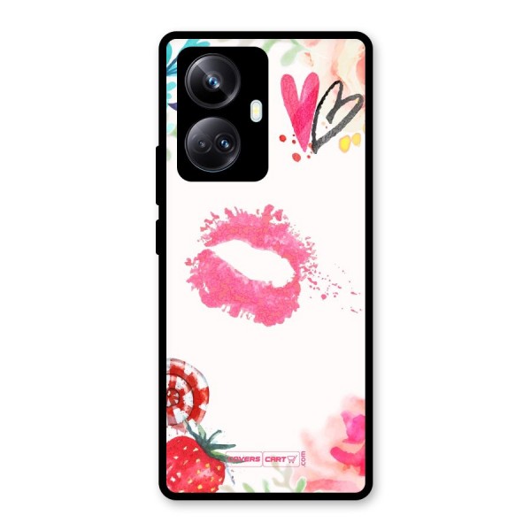 Chirpy Glass Back Case for Realme 10 Pro Plus