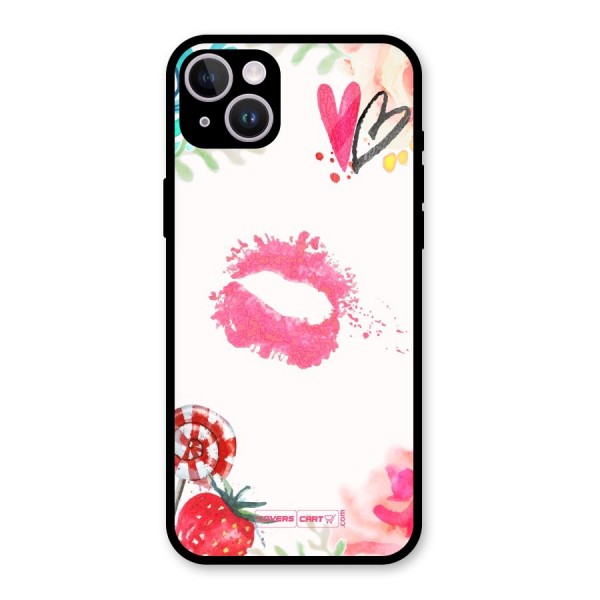 Chirpy Glass Back Case for iPhone 14 Plus