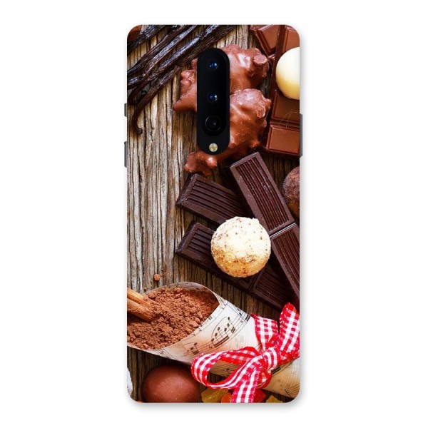 Chocolate Candies Back Case for OnePlus 8