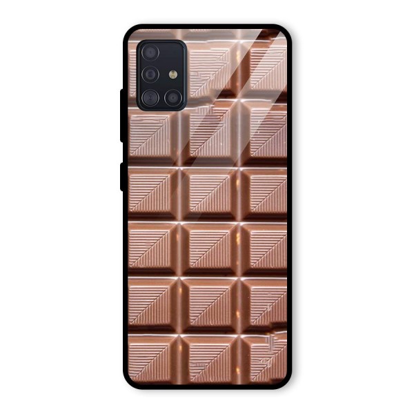 Chocolate Tiles Glass Back Case for Galaxy A51